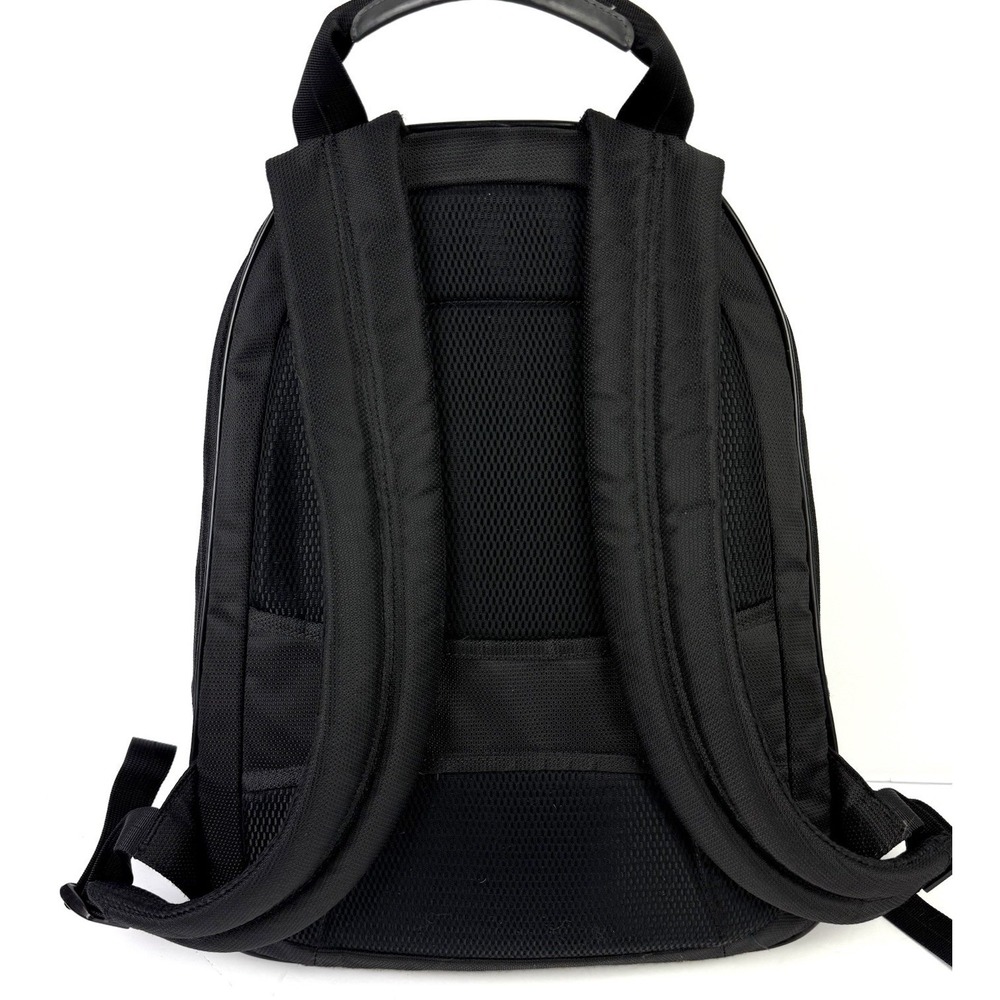 Tumi Tech Backpack Black Ballistic Nylon Rucksack Travel Laptop Carry On Durable - Picture 6 of 15